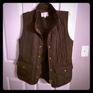 Hunter green vest- never worn